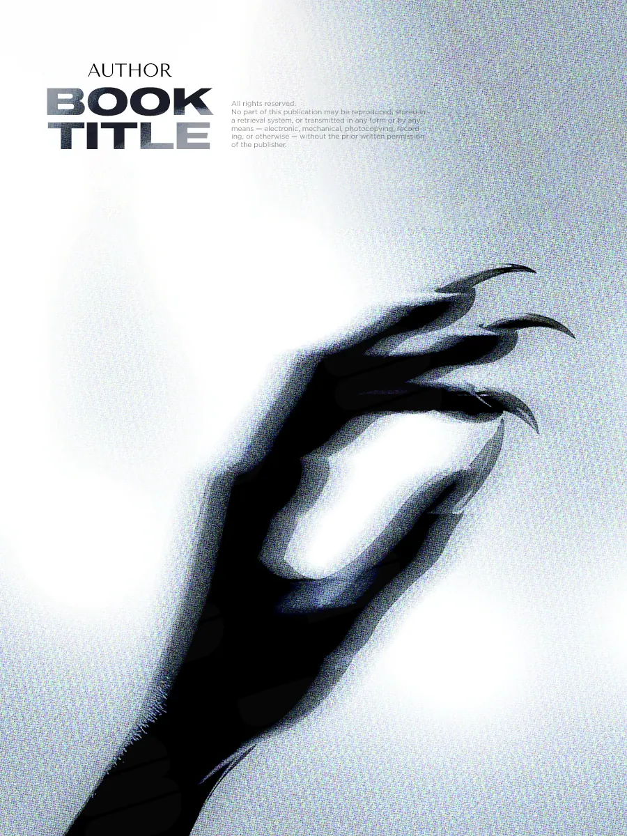 Обложка «Night Terrors»: чёрная рука с длинными пальцами тянется вверх на светлом фоне.
